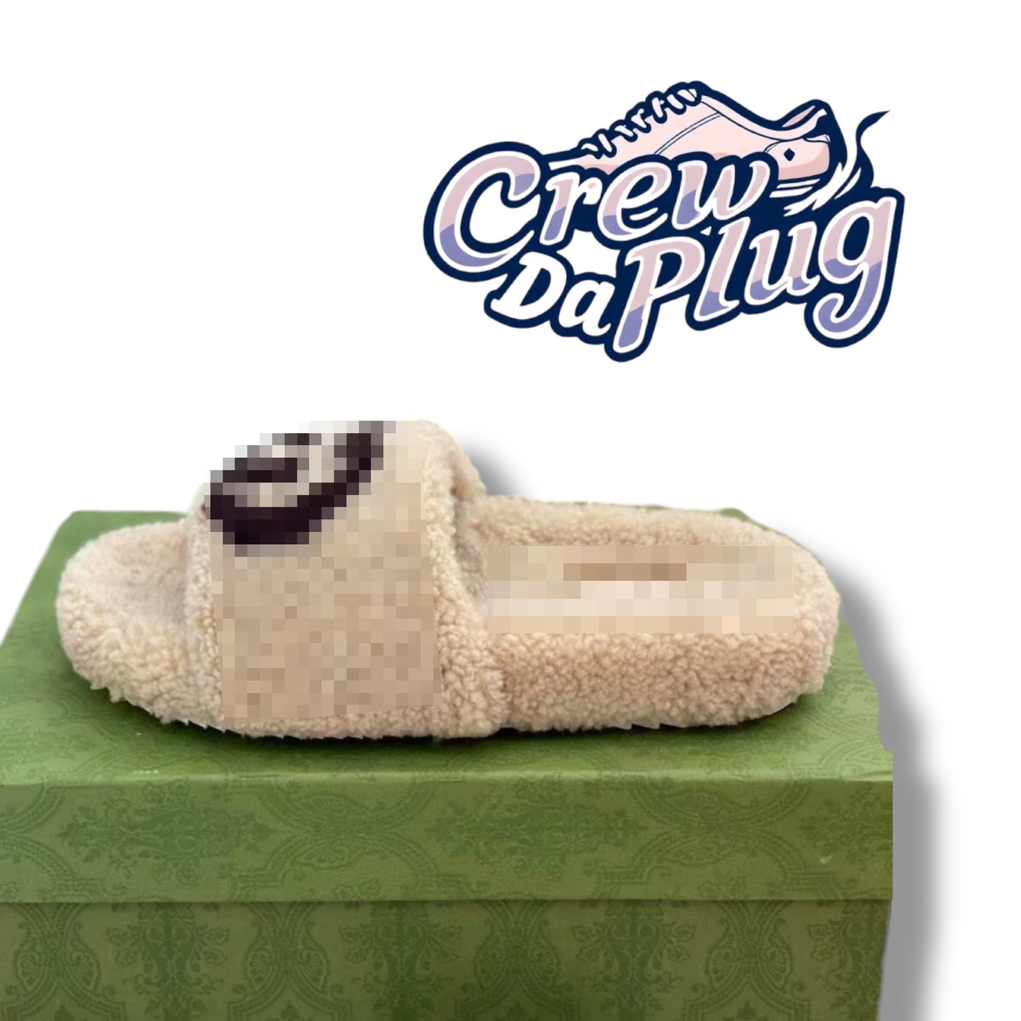 Gci Merino wool slides