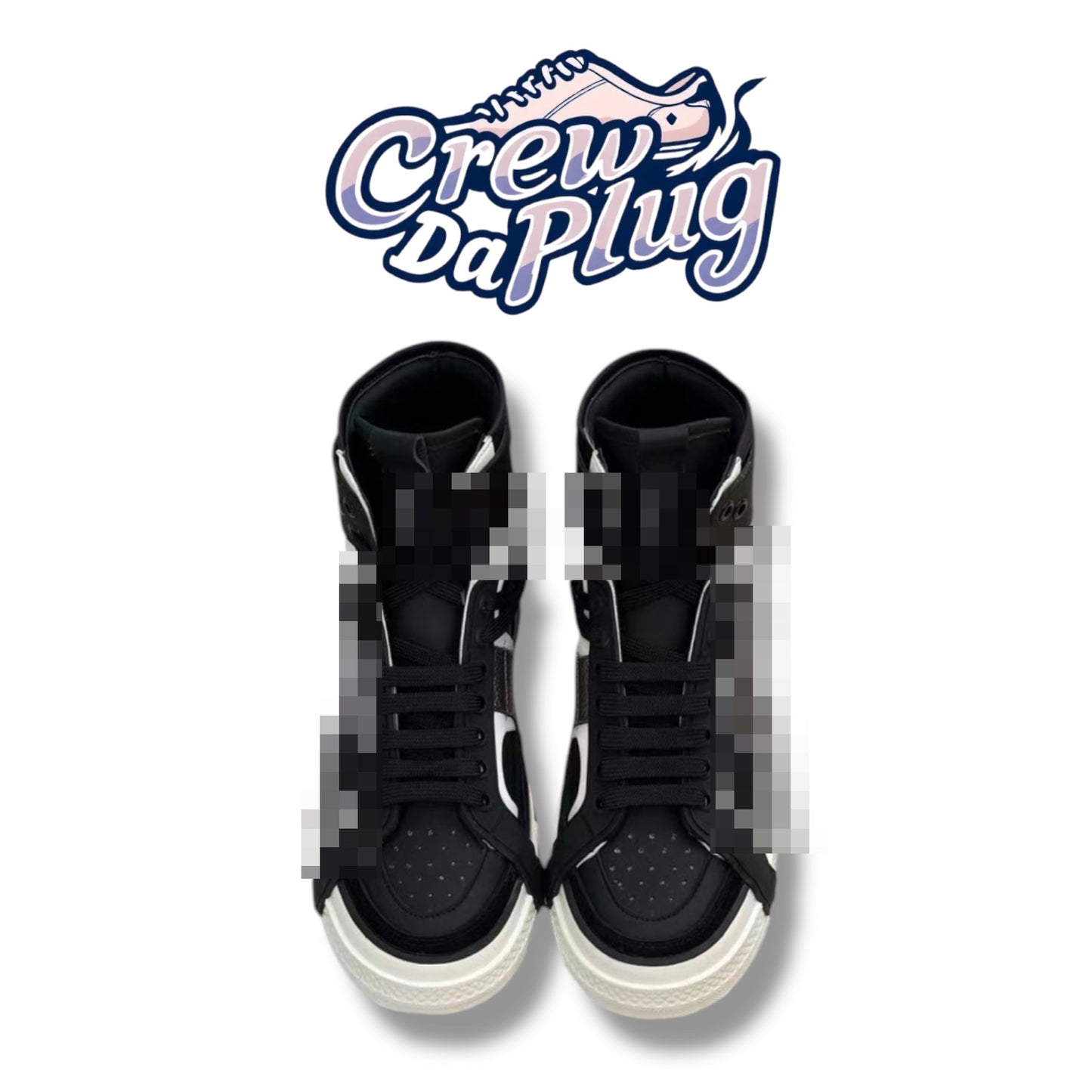 Deuces Banana High top laced up sneaker