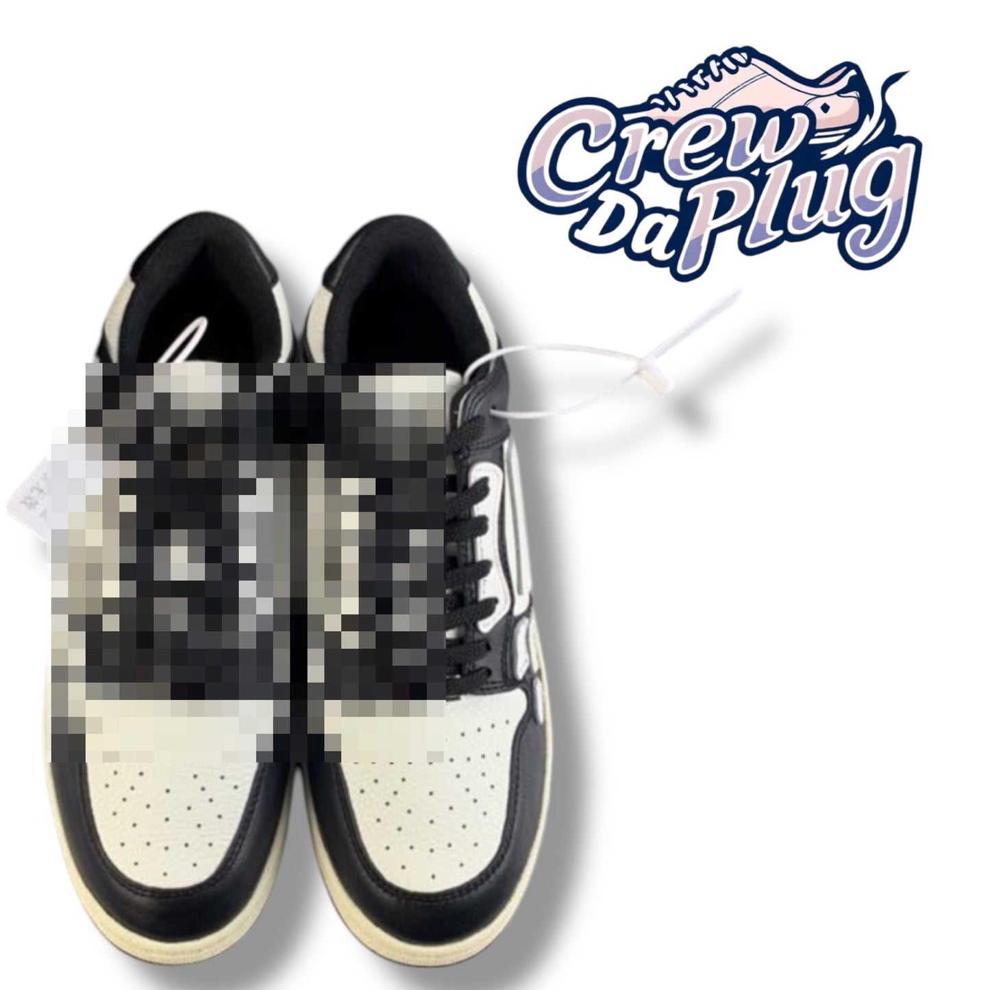 AMR Skeleton Low Top Trainers